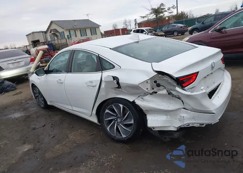 2019 Honda Insight Touring из США, поврежденный, VIN 19XZE4F90KE012133
